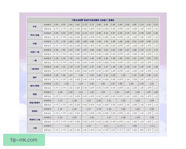 世界杯足球竞猜盘口解析与投注技巧全面指南
